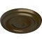 Ekena Millwork Maria Ceiling Medallion (Fits Canopies up to 1 3/4"), Hand-Painted Brass, 9 5/8"OD x 1 1/8"P CM09MABRS - alternate 5
